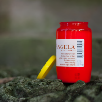 55 Hour Oil Candle Red