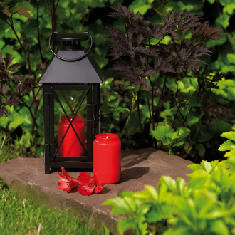55 Hour Oil Candle Red