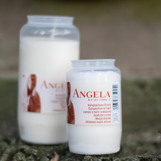 55 Hour Oil candle White