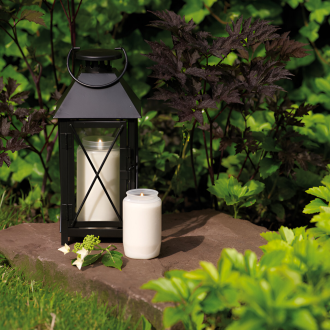 55 Hour Oil candle White