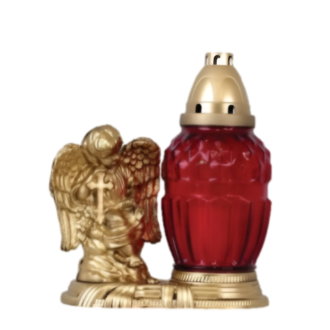 Gravelight Lantern w/ Angel Red