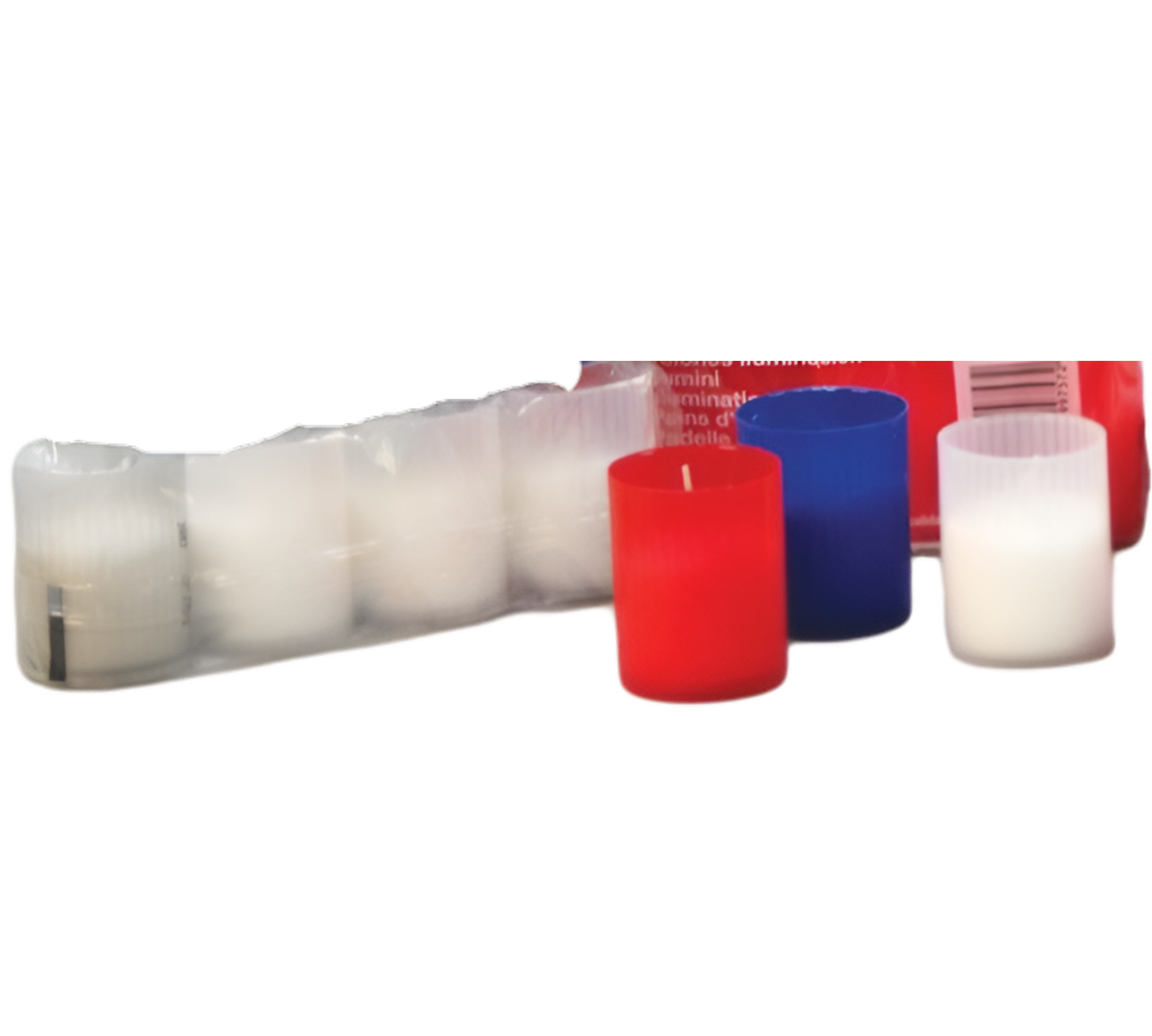 40 Hour Candle x 4 White