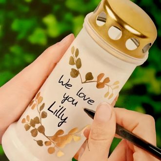 Gravelight Gold Heart w/ NOTE