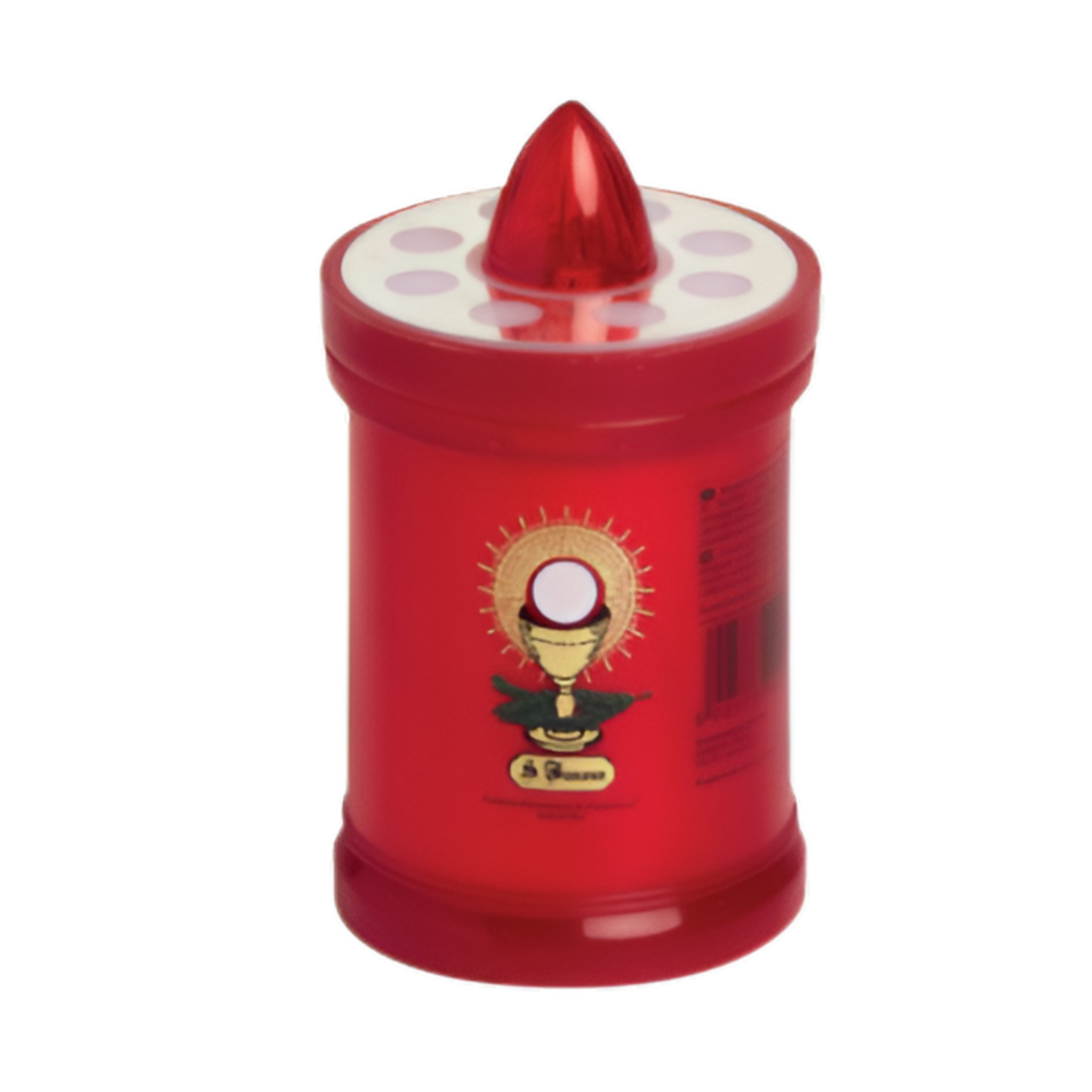 Battery Candle Red