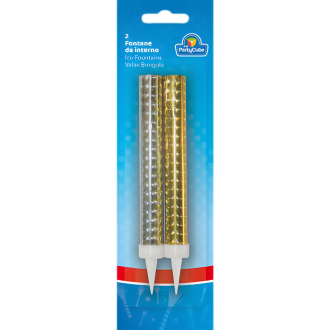 Fountain Candles x 2