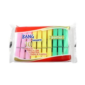 Plastic Clothespegs GIGANTE Large x 10