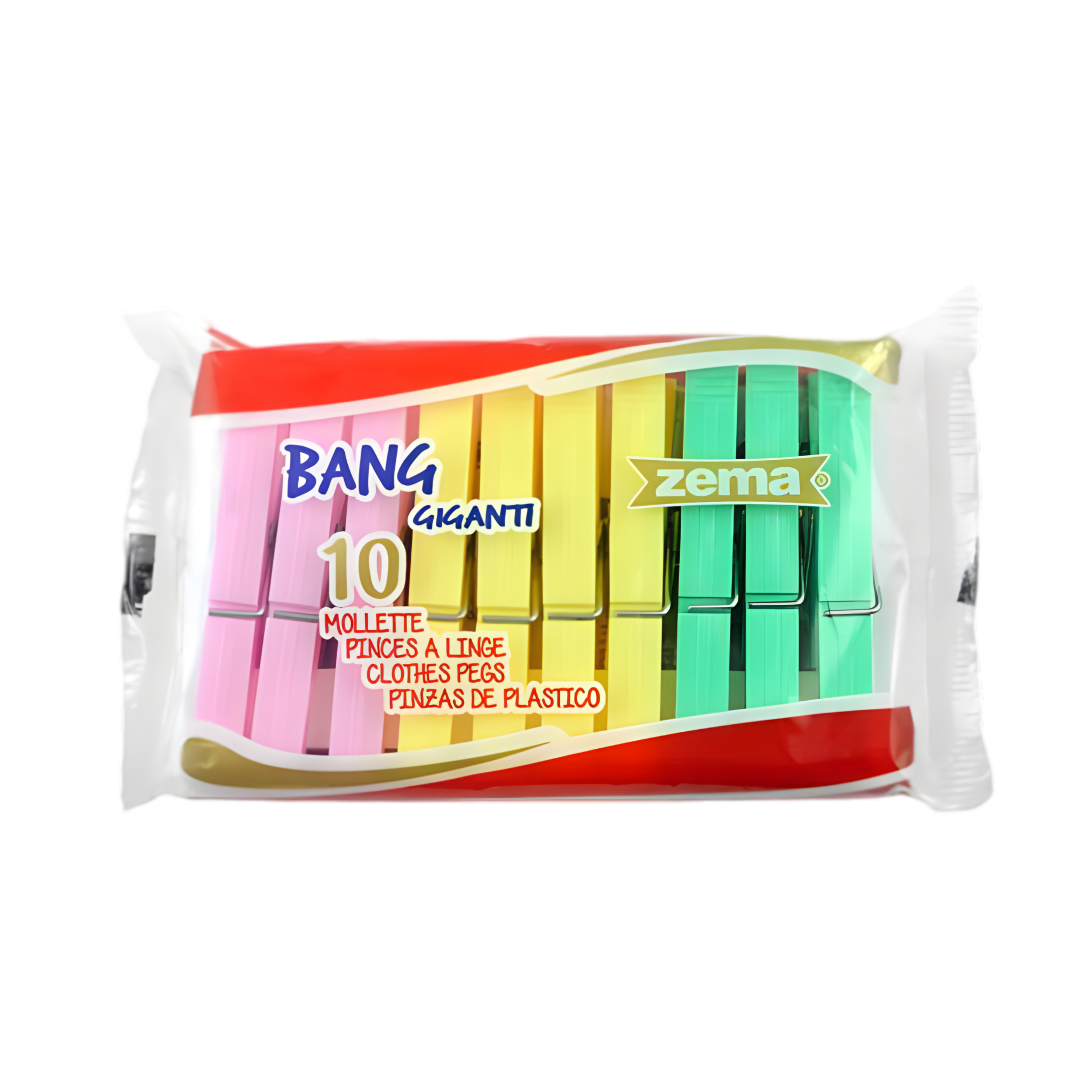 Plastic Clothespegs GIGANTE Large x 10