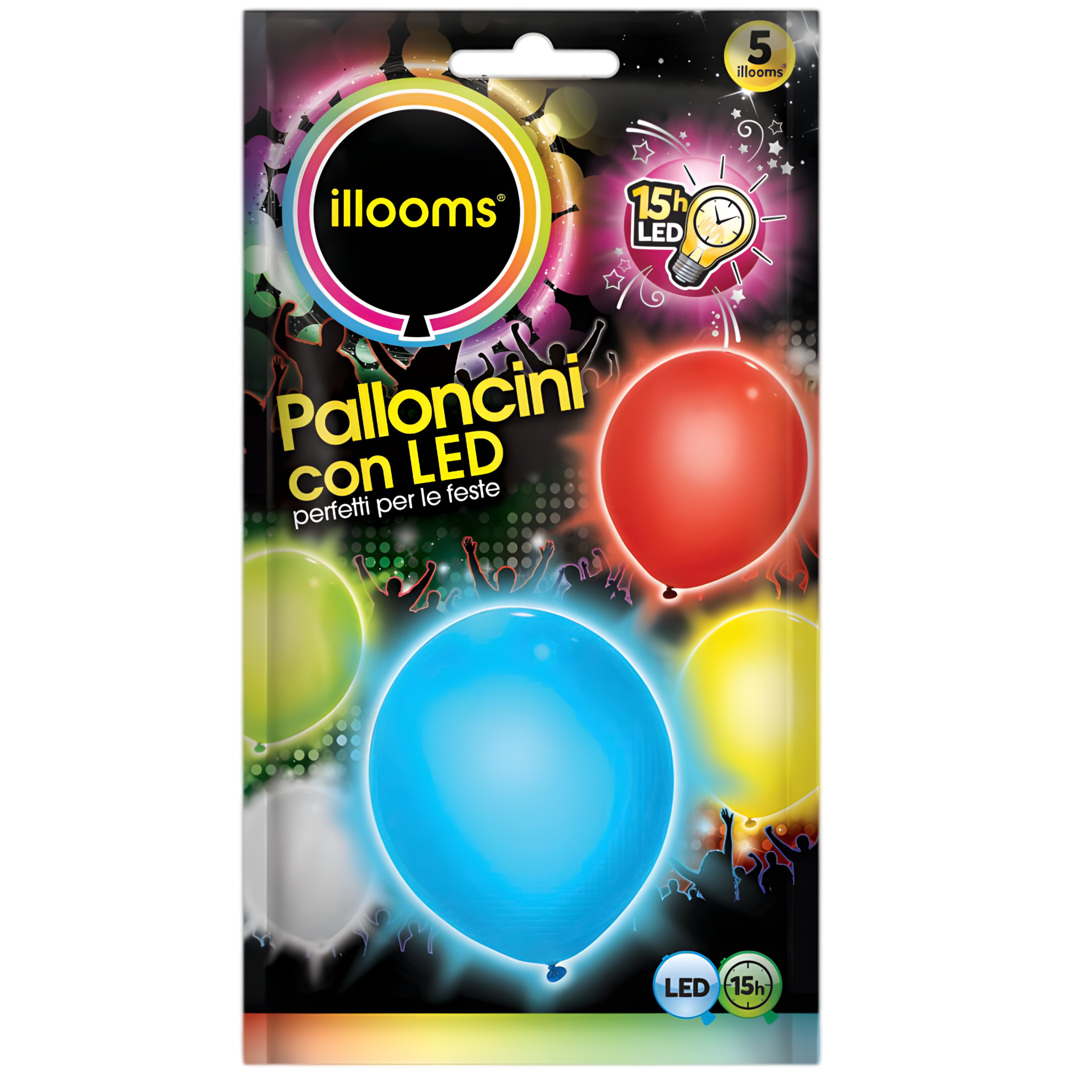 Illooms Balloons with LED x 5
